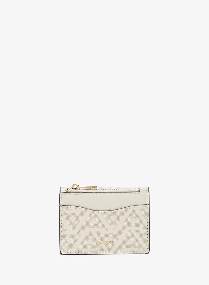 ALDO Riella Logo Detail Printed Wallet